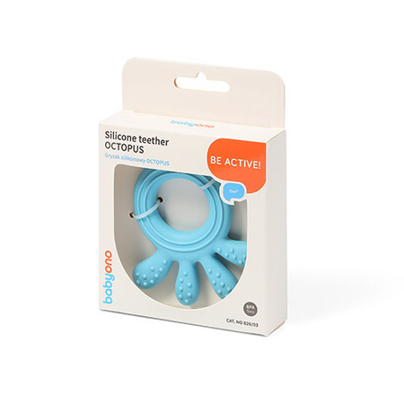 Babyono Gryzak silikonowy Ring 412312