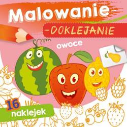 Książeczka Malowanie doklejanie Owoce 071115
