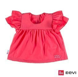 Bluzka z falbanką SUN koral 080