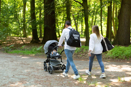 Childhome Torba Family Bag Signature Czarna 167714