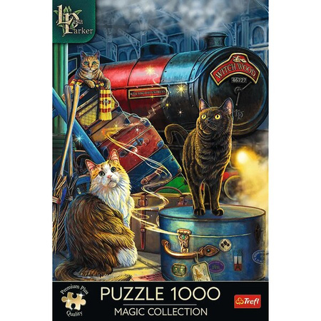 Puzzle Trefl 1000 Premium Plus Magic Collection Ekspres Czarownic 108972
