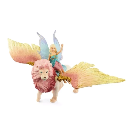 Schleich Wróżka na skrzydlatym lwie Bayala 327907