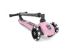 Scootandride highwaykick 3 led hulajnoga rose