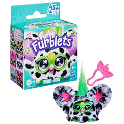 Furby Furblets G1779/F9703 Interaktywna maskotka Moo Boo Krówka 304032