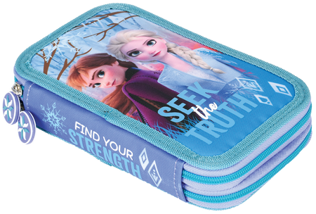 Piórnik podwójny z wyposażeniem frozen mkmk