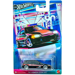 Hot Wheels JDY83 5/5 Samochodzik Street Sport '92 Honda Civic EG 267323
