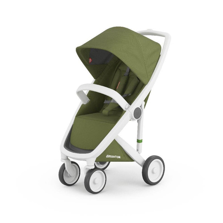 [OUTLET] Greentom Classic White-Olive Wózek spacerowy