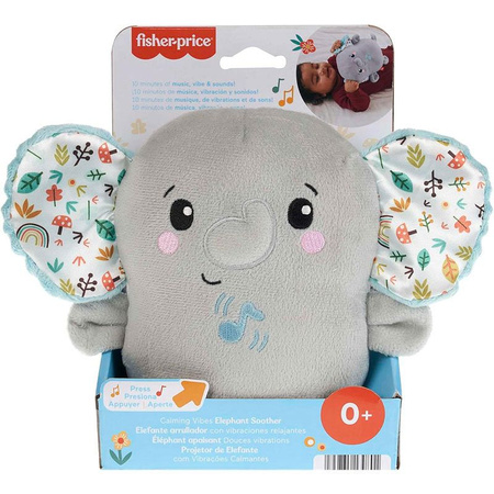 Fisher Price HML65 Słonik uspokajacz z muzyką i wibracjami 130801