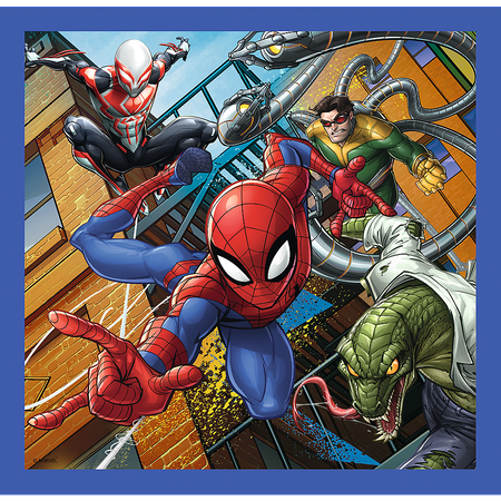 Puzzle trefl 3w1 20,36,50 spider-man