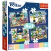 Puzzle Trefl 4w1 Trefliki przed snem Dobranoc Trefliki na noc 343991
