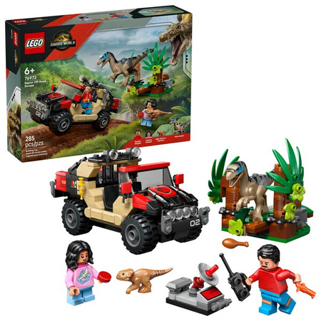 Lego 76972 Jurassic World Ucieczka terenówką 812779
