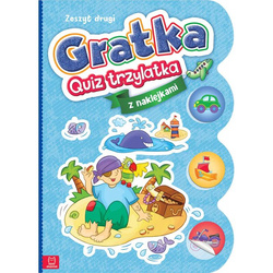 Gratka – quiz trzylatka. Zeszyt drugi 065986