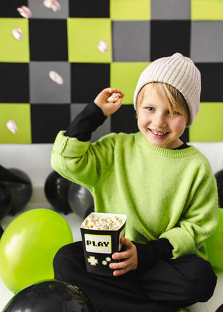 Pudełka na popcorn Play 7x7x12cm 6szt 029934
