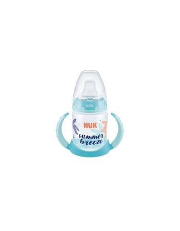 Nuk butelka 150ml beach do nauki picia ustnik niekapek  silkionowy 325963
