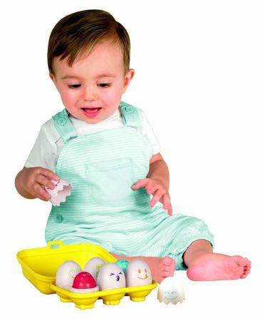 Tomy toomies piszczące jajeczka 6szt w pojemniku 015814 