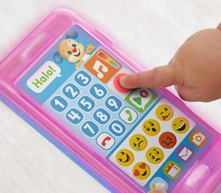 Fisher price fpr18 uczący smartfonik szczeniaczka
