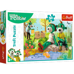 Puzzle Trefl 30 Trefliki nad stawem 182651