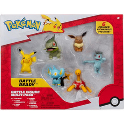 Pokemon PKW3614 Figurki bitewne 6-pak W8 709558