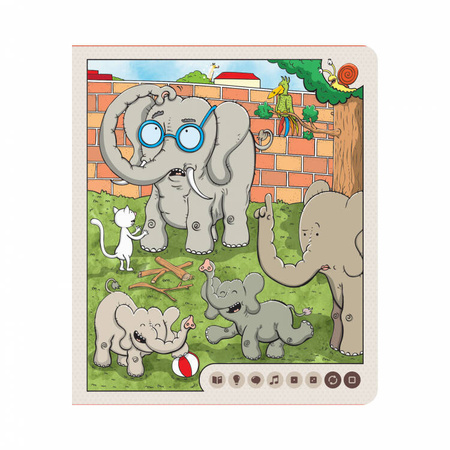 Albik Zestaw Zwierzęta w zoo 077653
