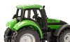 Siku 1606 Traktor Deutz-Fahr z przyczepą 2-osiwą Fortuna