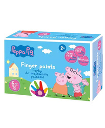 Farby do malowania palcami Peppa Pig 6kol x 20ml 212159