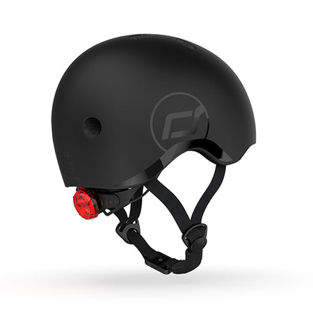 SCOOTANDRIDE Kask XXS-S dla dzieci 1-5 lat Black 000478