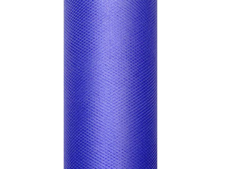 Tiul gładki, granat, 0,15 x 9m (1 szt. / 9 mb.)
