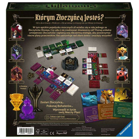 Ravensburger Gra planszowa Disney's Villainous 269808