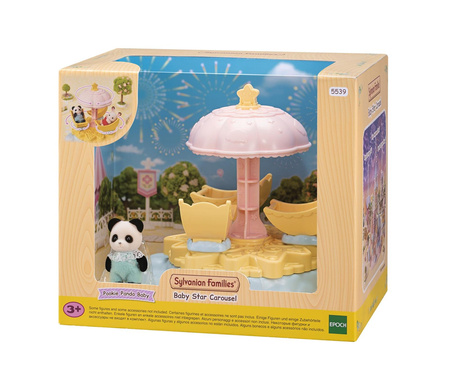 Sylvanian families 5539 zabawna karuzela gwiazda