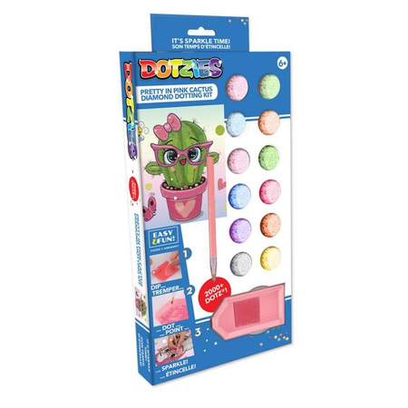 Diamond Dotz Pretty in Pink Cactus 932320
