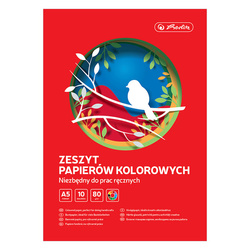 Herlitz Zeszyt papierów kolorowych A5 10k 80g 583694
