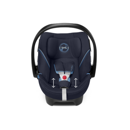 Cybex aton 5 deep black fotelik samochodowy 0-13kg + baza 2-fix