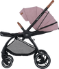 Kinderkraft wózek spacerowy 2w1 evolution cocoon mauvelous pink 914678