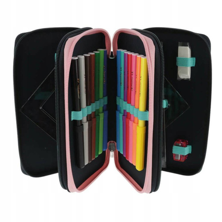 Herlitz Piórnik potrójny 31cz.Fancy Peacock 350394