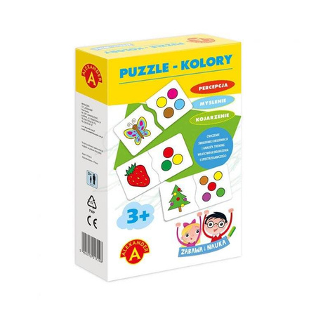 PUZZLE KOLORY - ZABAWA I NAUKA 018363
