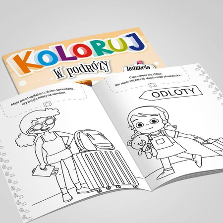 Książeczka Kolekcja Koloruj W podróży 668415