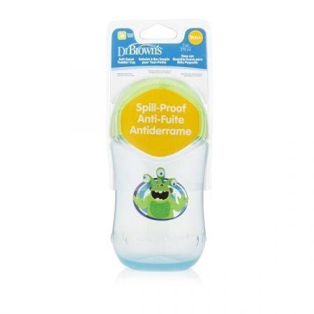 Dr. Brown's Kubek miękki ustnik 270ml mix kolor +9m