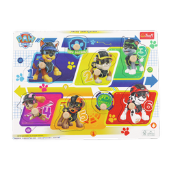 Trefl Zabawka drewniana Puzzle medium Paw Patrol spy 616309