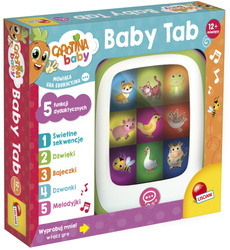 Lisciani Carotina Baby Tab z 5 funkcjami Dydaktyczny 089758
