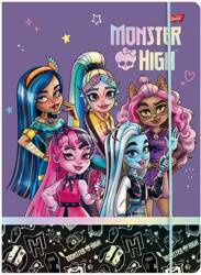 TECZKA Z GUMKĄ A4 MONSTER HIGH 661167