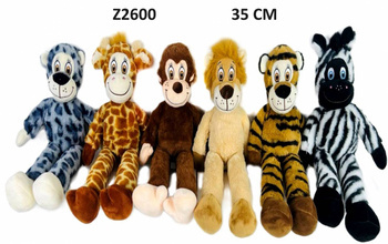 Plusz Zwierzątko dżungla 35cm 168337