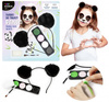 Farbki do twarzy zestaw z opaską Panda Kidea 097135