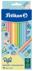 Pelikan Kredki 12kol drewno pastel blister 701145