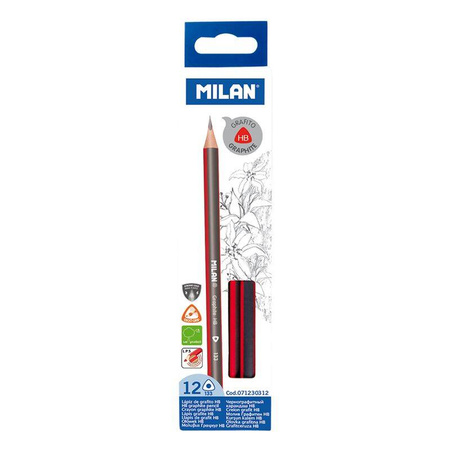 Ołówek milan trójkątny hb 023920 /12/