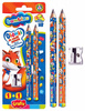 OŁÓWEK DO NAUKI PISANIA BAMBINO 1szt+1szt GRATIS +TEMPERÓWKA STANDARD 001918