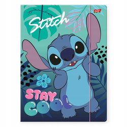 TECZKA Z GUMKĄ A4 STITCH Stay Cool 686504