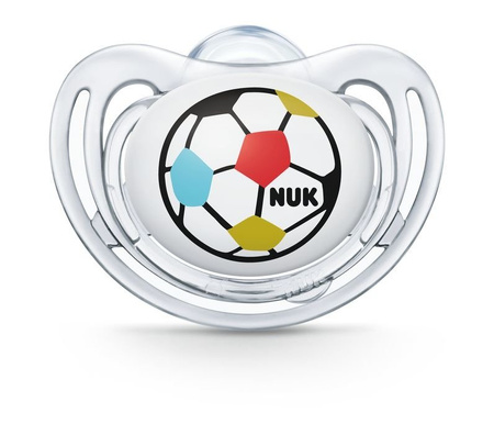 Nuk smoczek uspokajający silikonowy world cup 2018 a'2 6-18m 301592