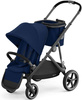 Cybex Zestaw Gazelle S Black Deep Black Wózek Spacerowy + gondola