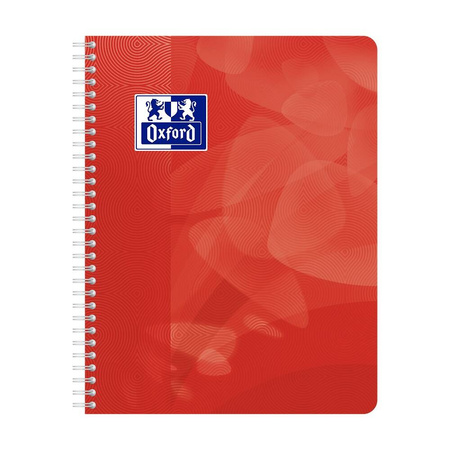 Kołozeszyt Oxford 17x22 A5 80k 90g Lagon PP 2 spirale 096636