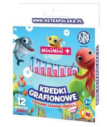 Kredki grafionowe 12kol Mini Mini 160535